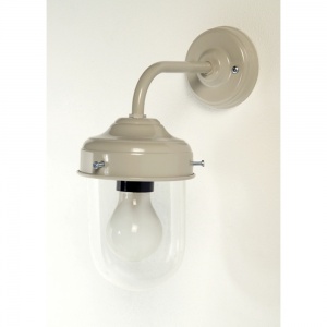 Barn or Stable Wall Mounted Light in Light Grey